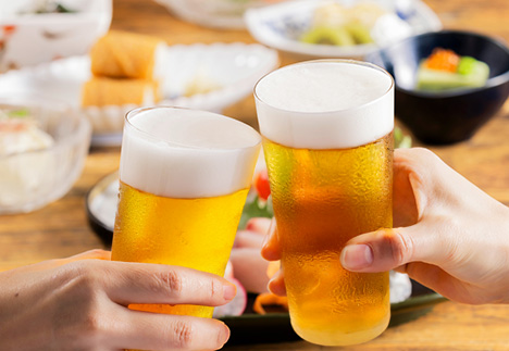【2時間飲み放題付き】<br />夜景と愉しむ納涼ビアプラン