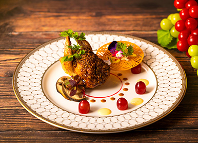 【9/1～11/30の期間限定】</br>Dinner la caille/ディナー・ラ・カイユ