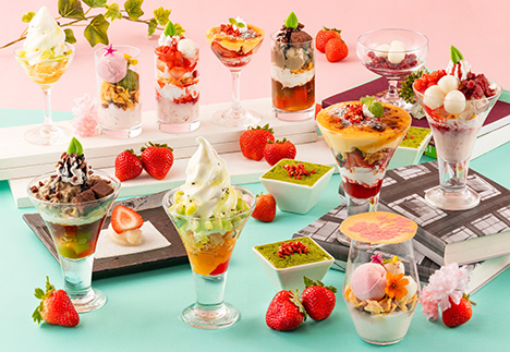 【1/17～5/6の期間限定】Brand new! Spring parfait<br>‐春のパフェ食べ放題2026-