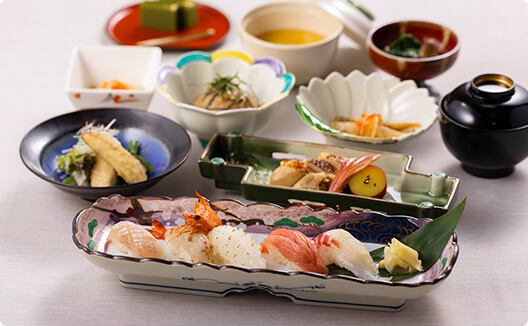料理長こだわり寿司会席