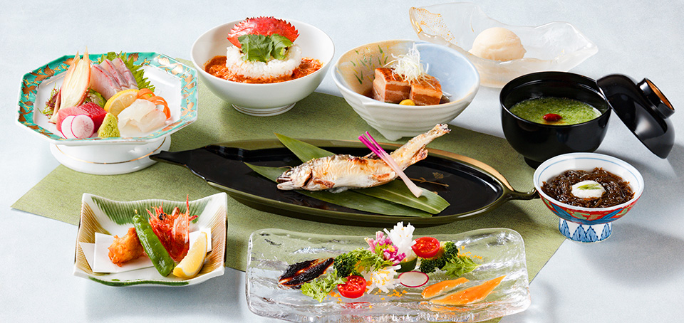 初夏の風を感じるこの季節にぴったりの和会席
